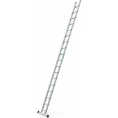 Zarges Anlegeleiter Aluminium 18Sprossen Arbeits-Höhe 6300mm Länge 5170mm 9,9kg - 44818