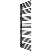 Schöner Wohnen Kollektion SCHÖNER WOHNEN-Kollektion Heizkörper CELIA 174x60 cm, Schwarz, Badheizkörper mit seitlich versetztem Mittelanschluss, ohne Heizstab