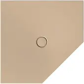 Bette 7211-424AE Duschflächen Fünfeck Floor Caro Sand