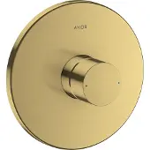 Hansgrohe Fertigmontageset Axor Uno UP-Brause-Einhebelmischer, m Zerogr, brushed brass