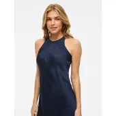 Vila Maxikleid "VIRAVENNA S/L ANKLE DRESS - NOOS/OC" Kunstfaser, regular fit