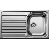 BLANCO 526335 Edelstahlspüle TIPO 45 S mit Ablauffernbedienung / Auflagespüle / Spüle