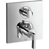 Hansgrohe AXOR Citterio Thermostat Unterputzmodell mit Absperrventil, Hebelgriffe,1 Verbraucher, 39700000