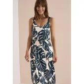 Cecil Maxikleid "Style Lea" Eingrifftaschen schmale Traäger, Sommerkleid, schmale Träger