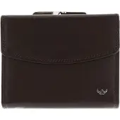 Golden Head Leder Geldbörse Polo RFID Protect Bügelbörse 2123 Dunkelbraun