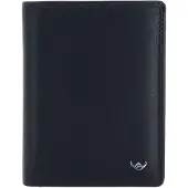 Golden Head Leder Geldbörse Polo RFID Protect Kombischeintasche 1348 Marineblau dunkelblau