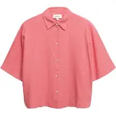 s.Oliver Kurzarm-Bluse aus Leinenmix