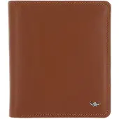 Golden Head Leder Geldbörse Polo RFID Protect Kombischeintasche 1232 Cognac braun
