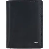 Golden Head Leder Geldbörse Polo RFID Protect Kombischeintasche 1348 Schwarz