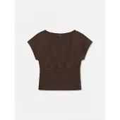 Vero Moda Bluse Smilla 10355466 Dunkelbraun Regular Fit