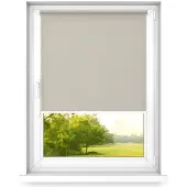 Time4blinds , Mini Rollo Basic, Fensterrollo, Kaffee Hell-rechte, 50x100cm