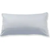 Doris Meyer Uni Interlock Jersey Bettwäsche Kissenbezug einzeln 40x80 cm | silber - grau