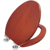 SINOBATH WC Sitz mit Absenkautomatik Warmer Rotbraunton