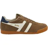 Gola Elan CMB538 Herrensneaker, Leder, Braun, Wechselfußbett - Herrenschuhe Sneaker / Schnürschuh, Braun, leder