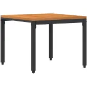 vidaXL Gartenmöbel-Set 3 Stk. Grau und Dunkelgrau Poly-Rattan