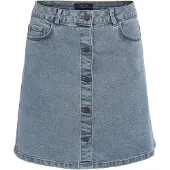 Noisy May Jeansrock Ronnie 27032521 Blau Regular Fit