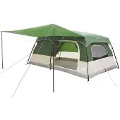vidaXL Familienzelt Grün 500 x 400 x 230 cm Polyester und Stahl