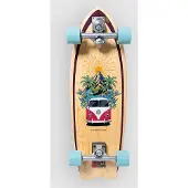 Long Island Longboards Longboards California 75th 30"x9.75"x19" Volkswagen Surfskate uni Gr. Uni