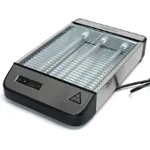 Aigostar Toster 1000W, 6 Stufen, LCD, Edelstahl, Silber, Modell B302023IV
