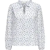 ONLY Langarmbluse "ONLROANNE L/S TOP WVN NOOS"