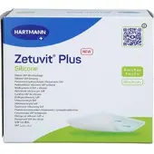 Zetuvit Plus Silicone Steril 8x8 cm 10 ST