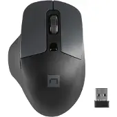 Natec BlackBird 2, Beidhändig, IR LED, RF Wireless, 1600 DPI, Schwarz