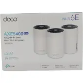 TP-LINK Deco XE75 Pro (3-pack), Weiß, Intern, Mesh-System, 670 m², FCC: