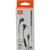 JBL ENDURANCE RUN 3C Sport Kopfhörer Schwarz - schwarz