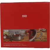 Kuhn Rikon Allround, 5 l, Edelstahl, Edelstahl, Keine Beschichtung, Keramik, Versiegelte Platte, Gas, Induktion, Edelstahl