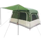 vidaXL Familienzelt 8 Personen Grün Polyester