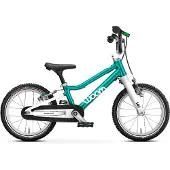 Woom GO 2, Stadtrad, Kinder, Unisex, Senkrecht, Aluminium, Schwarz, Türkis, Weiß