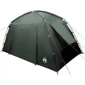 vidaXL Hütten-Zelt mit Dach Olivegrün 300 x 210 x 156 cm Polyester