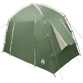 vidaXL Hütten-Zelt mit Dach Grün 210 x 210 x 138 cm Polyester