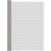 vidaXL Mesh Bildschirm 120 x 200 cm 8 Mesh Edelstahl 201 Silber