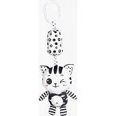 HOOGAR Cutie Cat Aktivitätsspielzeug, Schwarz/Weiß, Babyspielzeug
