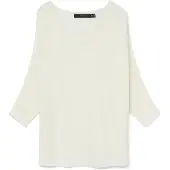 Vero Moda 3/4 Arm-Pullover "VMNORA 3/4 BOATNECK BLOUSE NOOS" mit Fledermausärmeln