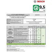 Bosch Serie 4 BGC21X350, 750 W, Zylinder-Vakuum, Trocken, Staubbeutel, 2 l, HEPA