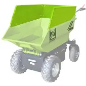 Zipper Muldenaufbau für Minidumper ZI-ED500