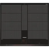 Siemens EX651LYC1F, Schwarz, Integriert, Zonen-Induktionskochfeld, Glaskeramik, 4 Zone(n), 4 Zone(n)