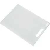 PRIME BAR Schneidebrett, Weiß Polypropylen (34,5 x 24,5 Cm)