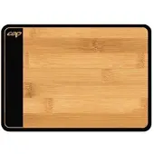 Cep Mousepad schwarz / bambus schwarz, 21x0.2x15 cm