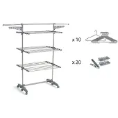Kitchen Move Wäschetrockner 25m 3 ebenen + zubehör BAT-TR-22S