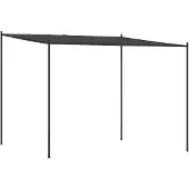 Syfax Pavillon Anthrazit 3x3 m 180 g/m² Stoff und Stahl