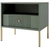 Lookway NACHTTISCH VIVALDI mit geriffelter Front