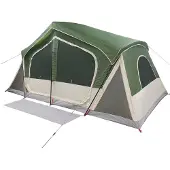 vidaXL Hütten-Zelt Grün 480 x 273 x 205 cm Polyester und Stahl