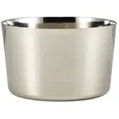 Genware Mini-Servierbecher, Edelstahl - 8x5cm (12 Stk.)"
