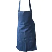 Genware Latzschürze, Jeans, 90x70cm - dunkelblau
