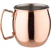 PRIME BAR Edelstahlbecher Moscow Mule, kupferfarben, - 400ml"