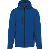 Kariban 3-lagige Uni-Softshell-Jacke mit Kapuze und abnehmbaren Ärmeln