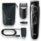 Braun BeardTrimmer BT3324 + Kulturbeutel